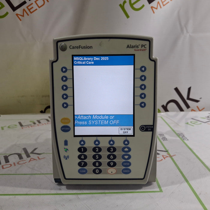 CareFusion Alaris 8015 Large Screen POC Infusion Pump