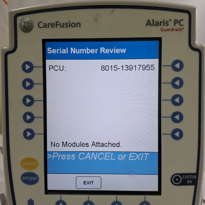 CareFusion Alaris 8015 Large Screen POC Infusion Pump