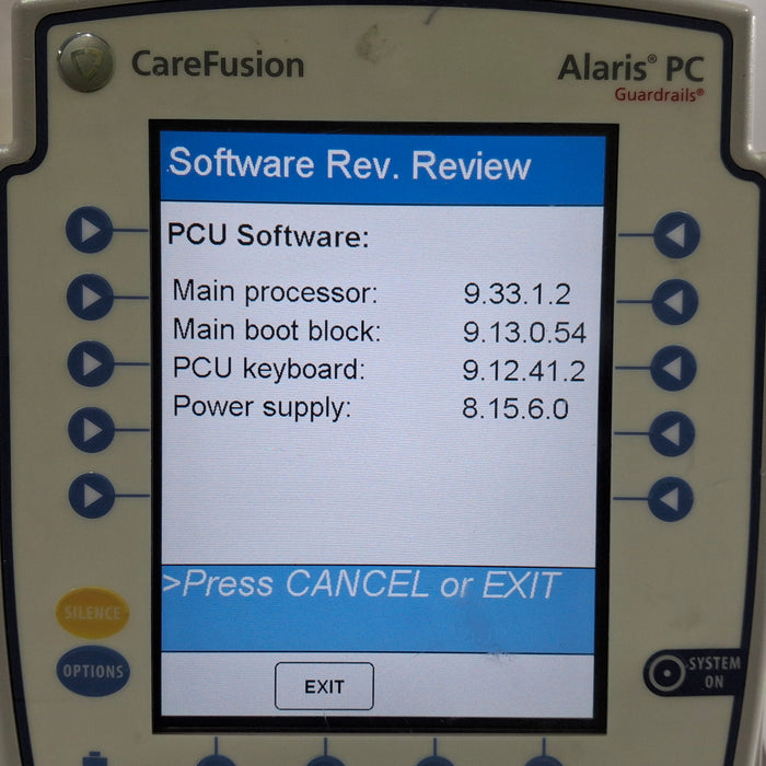 CareFusion Alaris 8015 Large Screen POC Infusion Pump