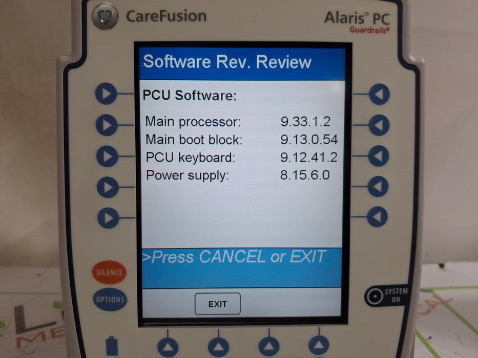 CareFusion Alaris 8015 Large Screen POC Infusion Pump