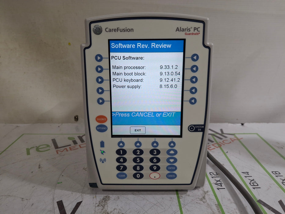 CareFusion Alaris 8015 Large Screen POC Infusion Pump