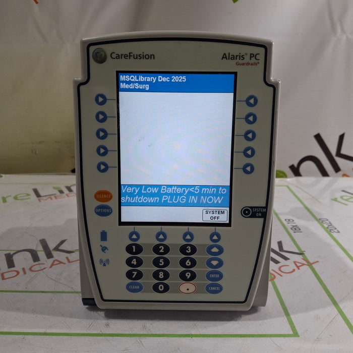 CareFusion Alaris 8015 Large Screen POC Infusion Pump