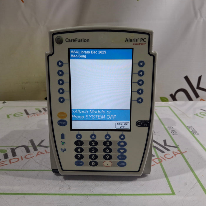 CareFusion Alaris 8015 Large Screen POC Infusion Pump