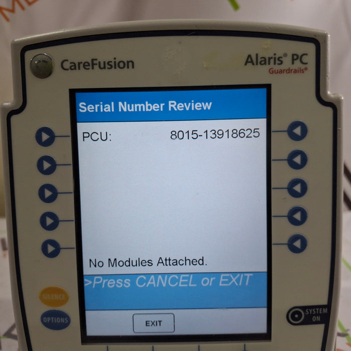 CareFusion Alaris 8015 Large Screen POC Infusion Pump