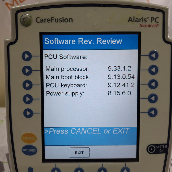 CareFusion Alaris 8015 Large Screen POC Infusion Pump