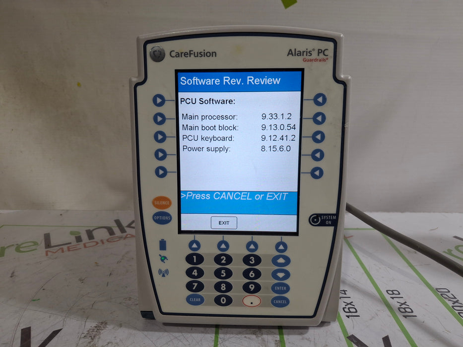 CareFusion Alaris 8015 Large Screen POC Infusion Pump