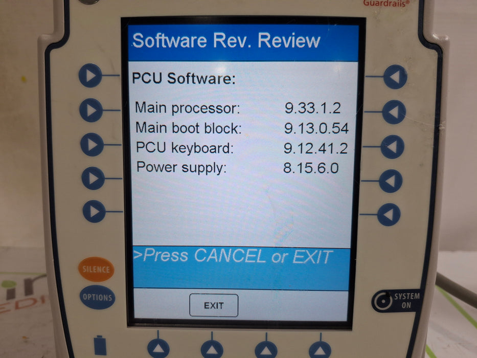 CareFusion Alaris 8015 Large Screen POC Infusion Pump