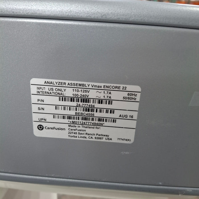 CareFusion 24-777494 Vmax Encore 22 Analyzer Assembly