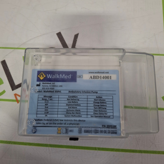 WalkMed 350VL Ambulatory Infusion Pump