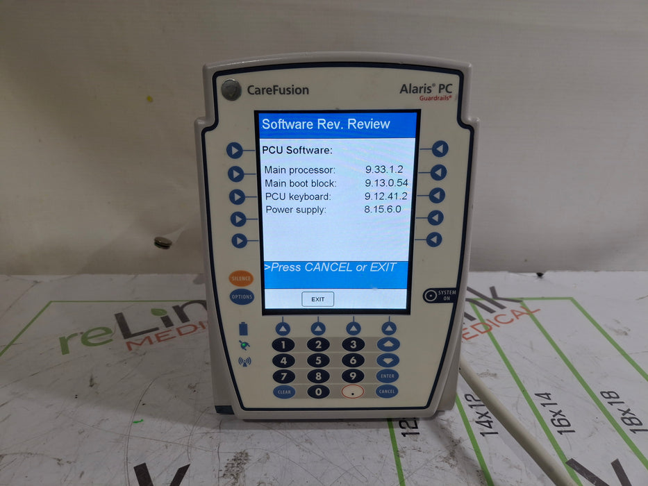 CareFusion Alaris 8015 Large Screen POC Infusion Pump
