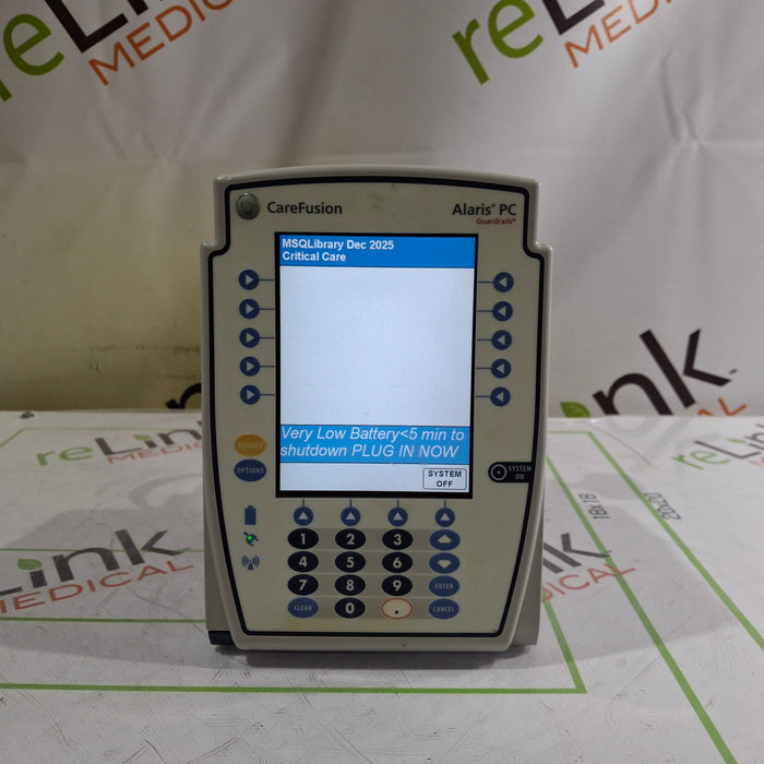 CareFusion Alaris 8015 Large Screen POC Infusion Pump