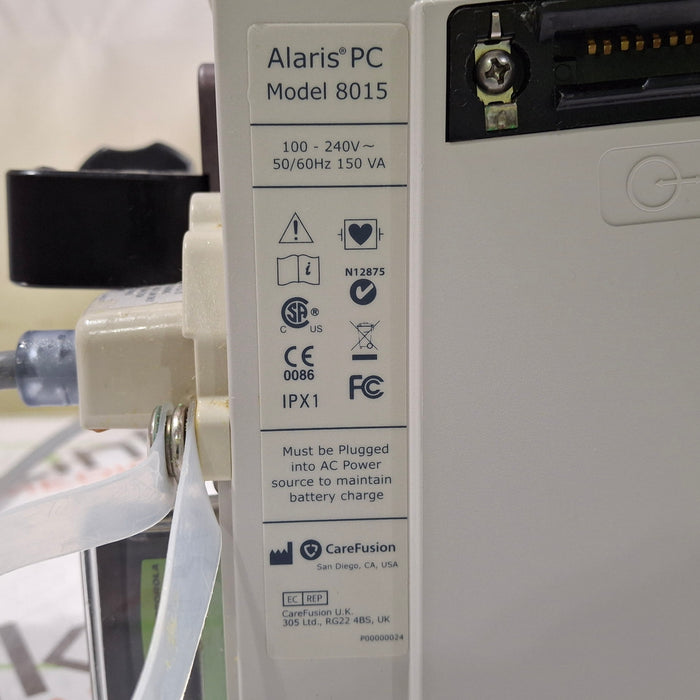 CareFusion Alaris 8015 Large Screen POC Infusion Pump