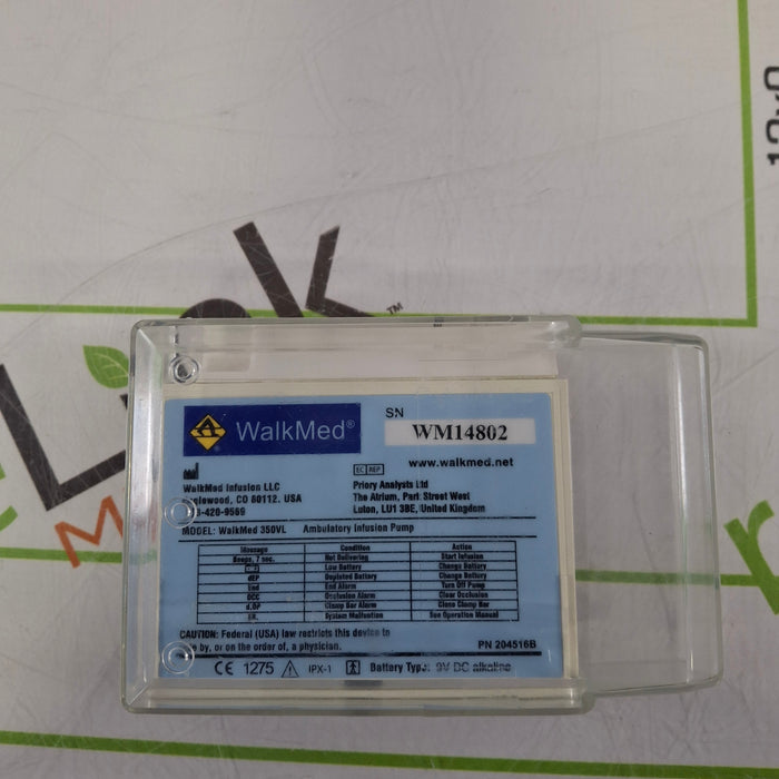 WalkMed 350VL Ambulatory Infusion Pump