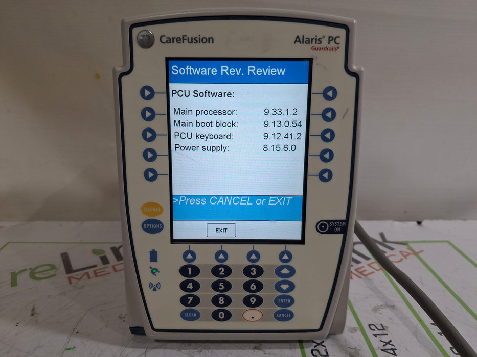CareFusion Alaris 8015 Large Screen POC Infusion Pump