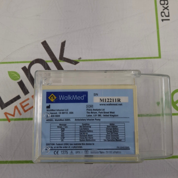 WalkMed 350VL Ambulatory Infusion Pump