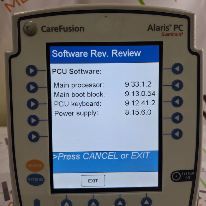 CareFusion Alaris 8015 Large Screen POC Infusion Pump