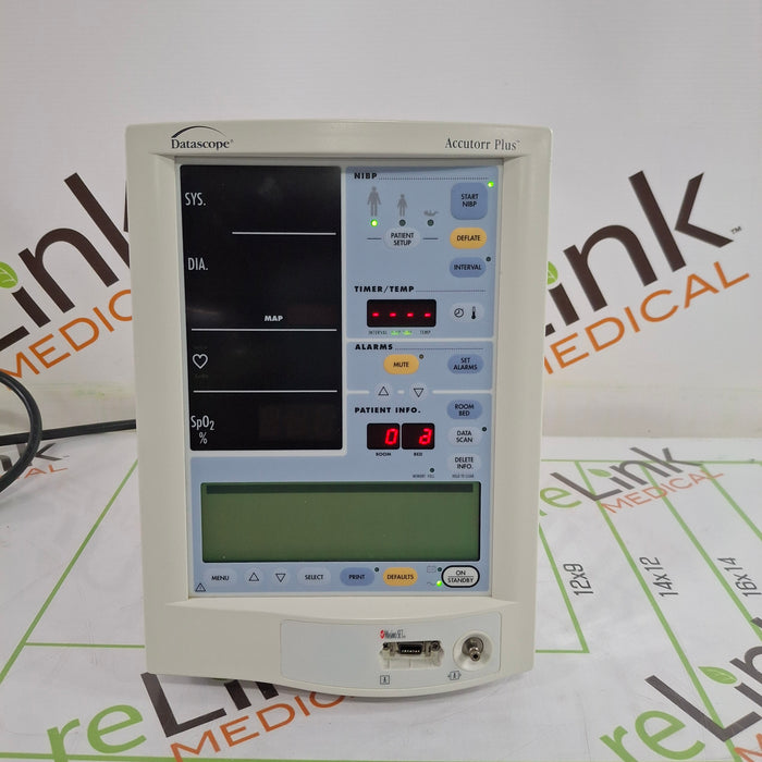 Datascope Accutorr Plus Vital Signs Monitor