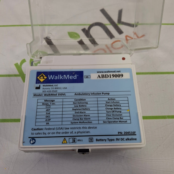 WalkMed 350VL Ambulatory Infusion Pump