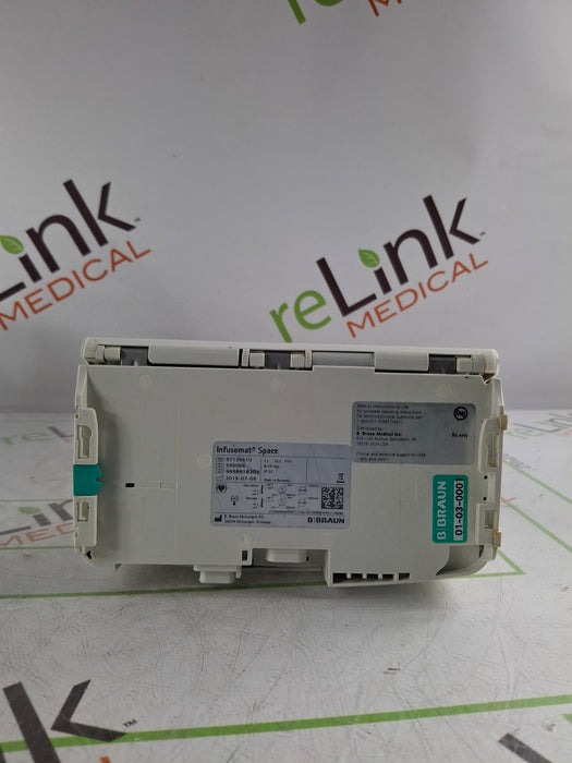 B. Braun Infusomat Space w/AC Adapter Infusion Pump