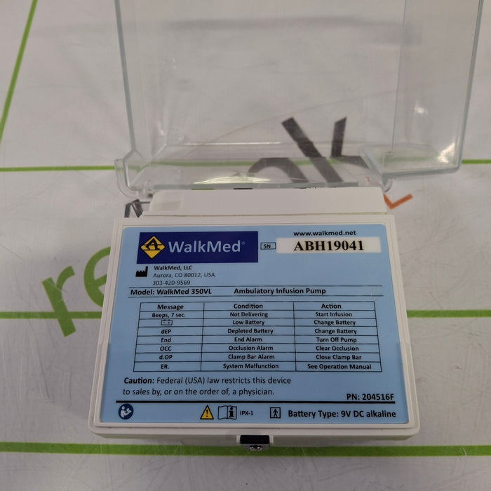 WalkMed 350VL Ambulatory Infusion Pump