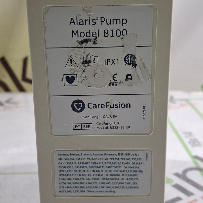 CareFusion Alaris 8100 LVP Infusion Pump Module
