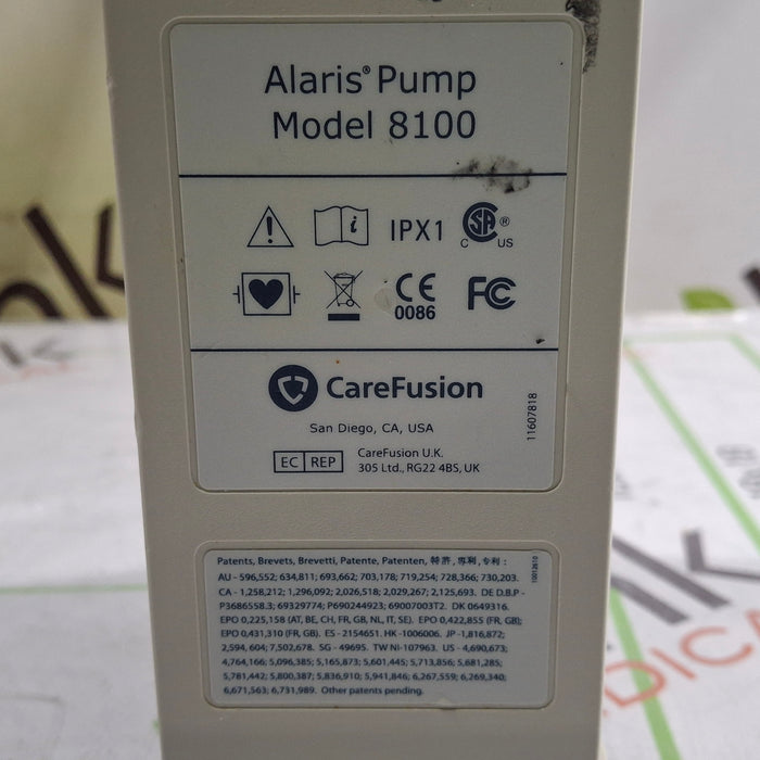 CareFusion Alaris 8100 LVP Infusion Pump Module