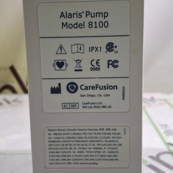 CareFusion Alaris 8100 LVP Infusion Pump Module