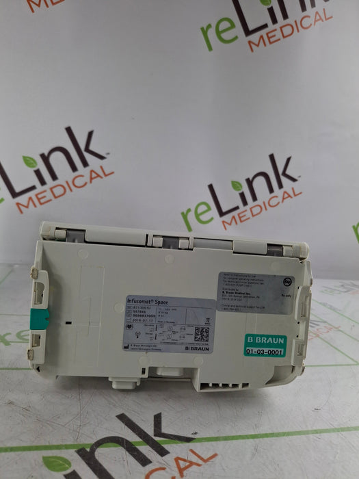 B. Braun Infusomat Space w/AC Adapter Infusion Pump