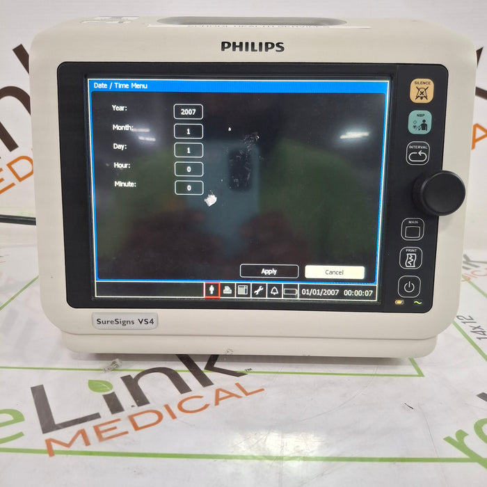 Philips SureSigns VS4 Vital Signs Monitor