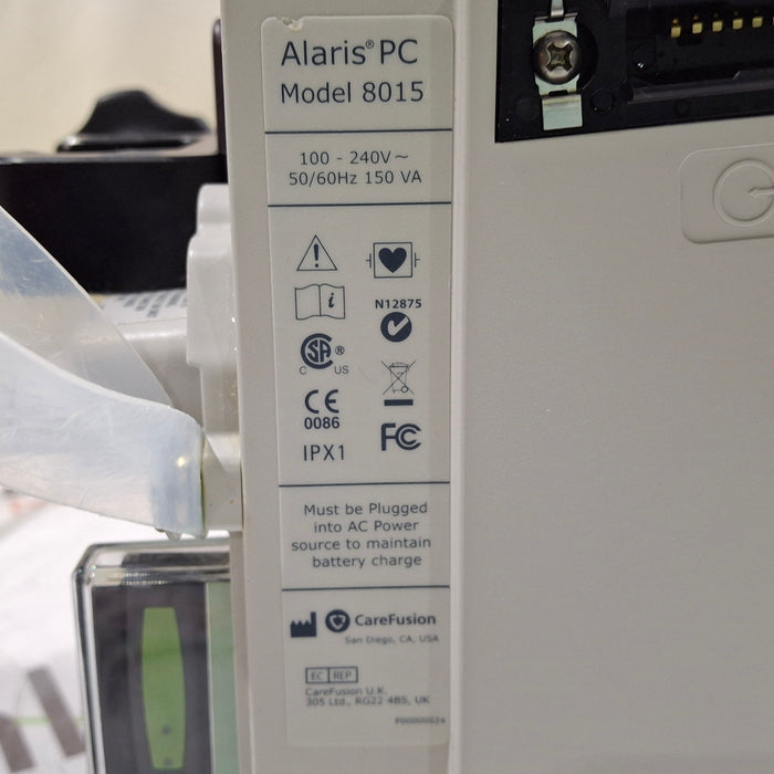 CareFusion Alaris 8015 Large Screen POC Infusion Pump