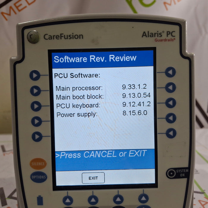 CareFusion Alaris 8015 Large Screen POC Infusion Pump