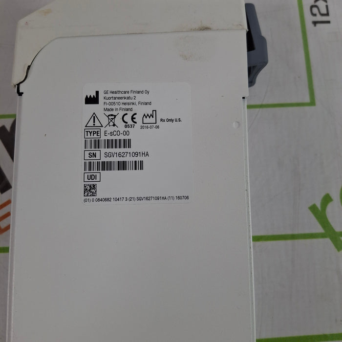 GE Healthcare E-sCO-00 Respiratory Module