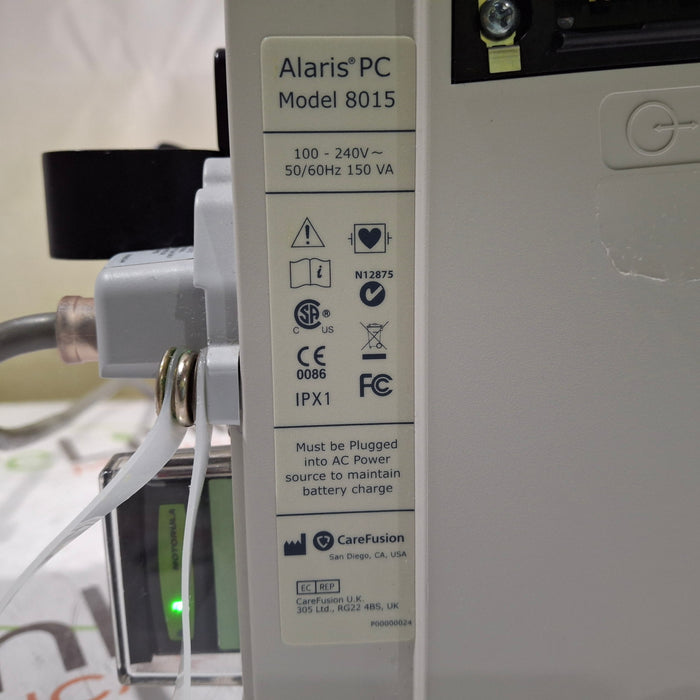 CareFusion Alaris 8015 Small Screen POC Infusion Pump