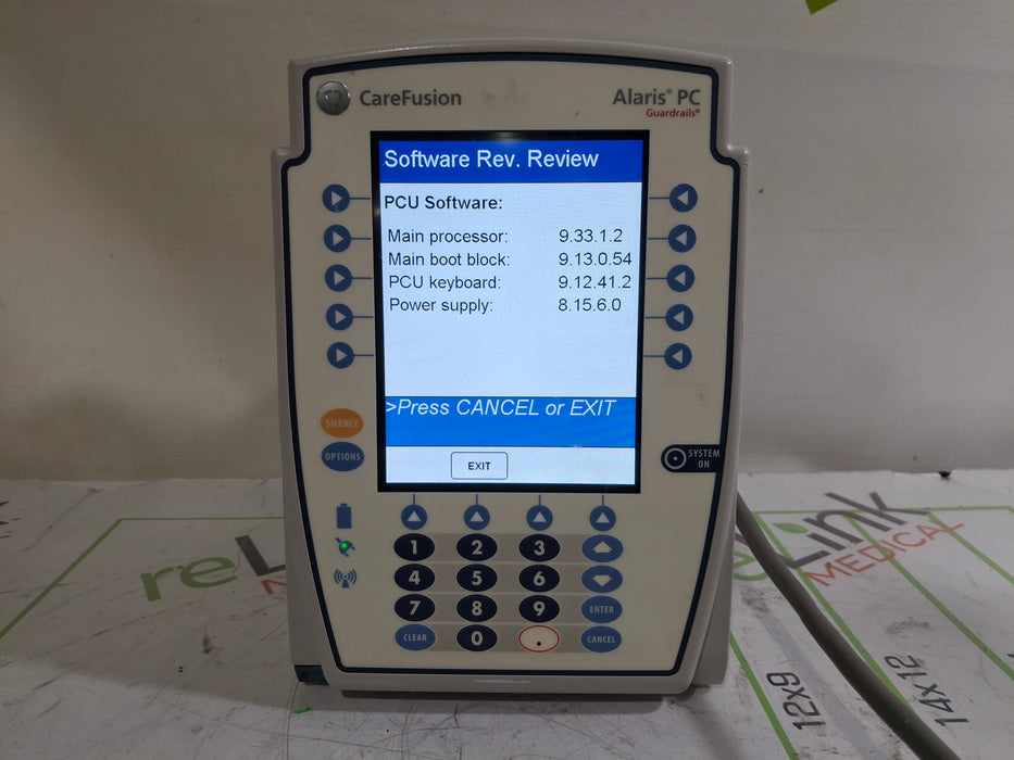 CareFusion Alaris 8015 Large Screen POC Infusion Pump