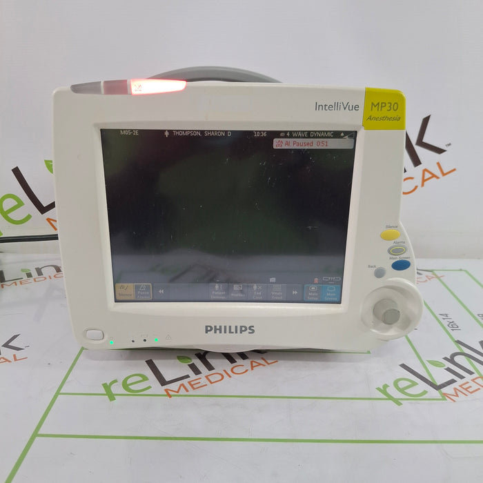 Philips IntelliVue MP30 - Anesthesia Patient Monitor