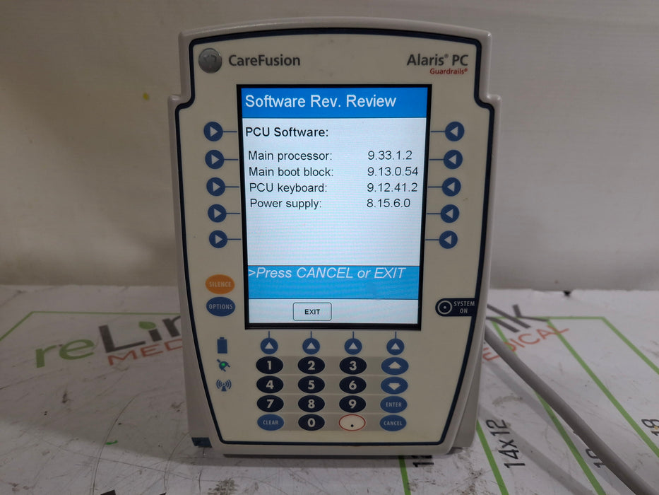 CareFusion Alaris 8015 Large Screen POC Infusion Pump