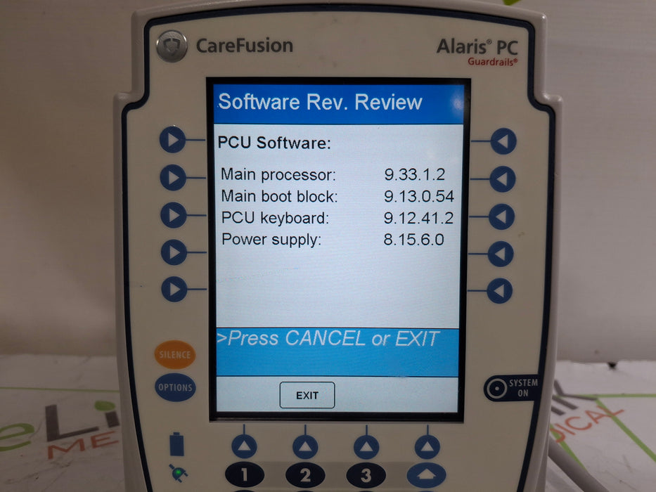 CareFusion Alaris 8015 Large Screen POC Infusion Pump