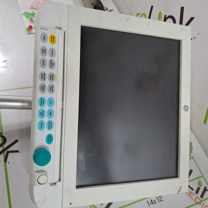 GE Healthcare DFPD1500 15" Monitor For Anesthesia Monitor