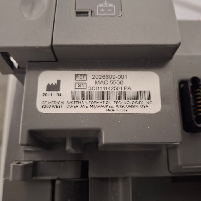GE Healthcare MAC 5500 ECG with CAM Module
