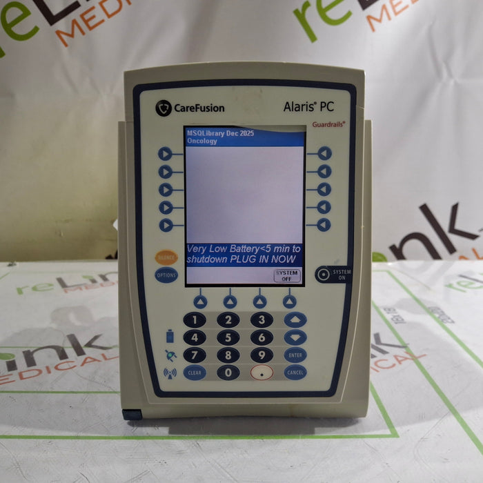 CareFusion Alaris 8015 Small Screen POC Infusion Pump