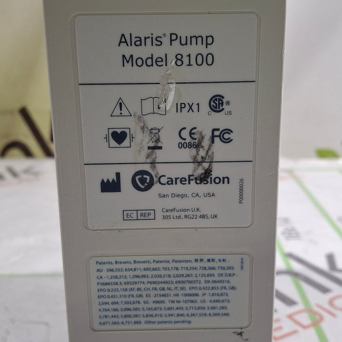 CareFusion Alaris 8100 LVP Infusion Pump Module
