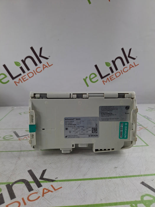 B. Braun Infusomat Space w/AC Adapter Infusion Pump