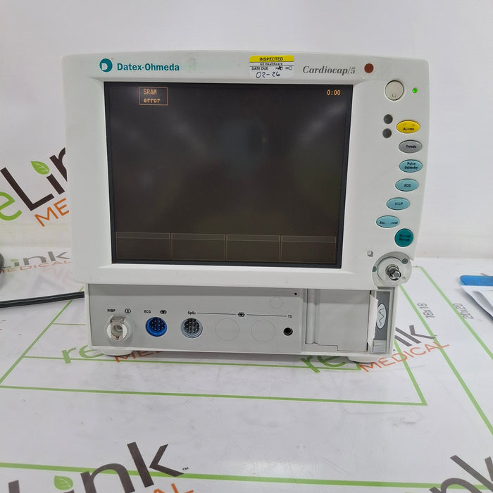 Datex-Ohmeda Cardiocap 5 Patient Monitor