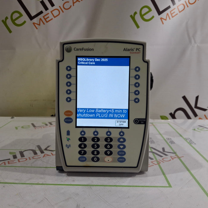 CareFusion Alaris 8015 Large Screen POC Infusion Pump
