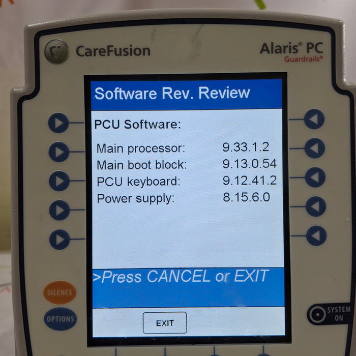 CareFusion Alaris 8015 Large Screen POC Infusion Pump