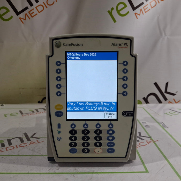 CareFusion Alaris 8015 Large Screen POC Infusion Pump