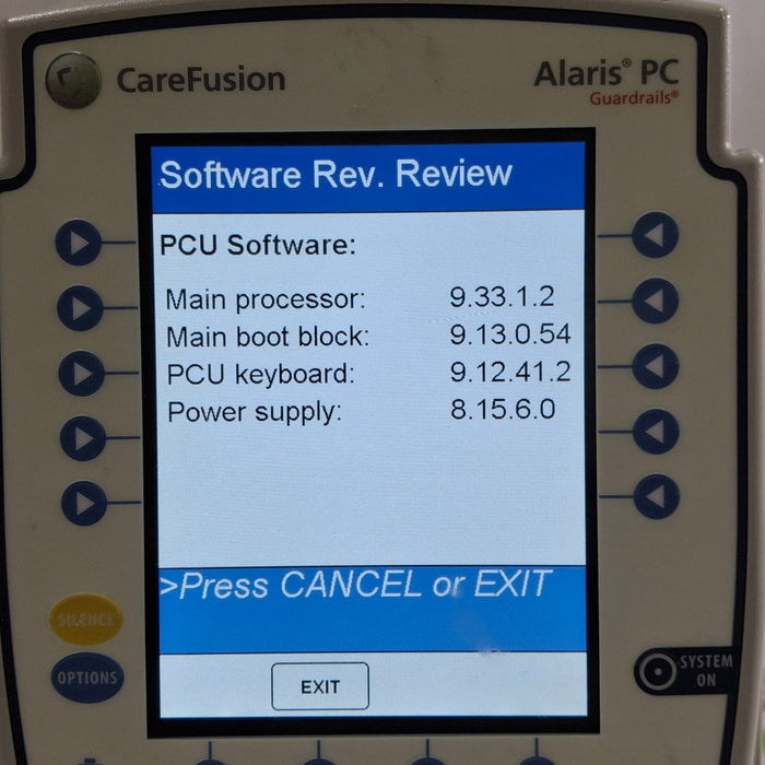 CareFusion Alaris 8015 Large Screen POC Infusion Pump