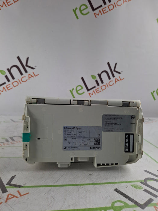 B. Braun Infusomat Space w/AC Adapter Infusion Pump