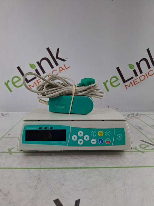 B. Braun Infusomat Space w/AC Adapter Infusion Pump