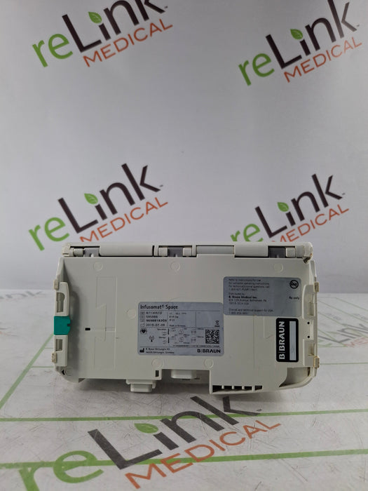 B. Braun Infusomat Space w/AC Adapter Infusion Pump